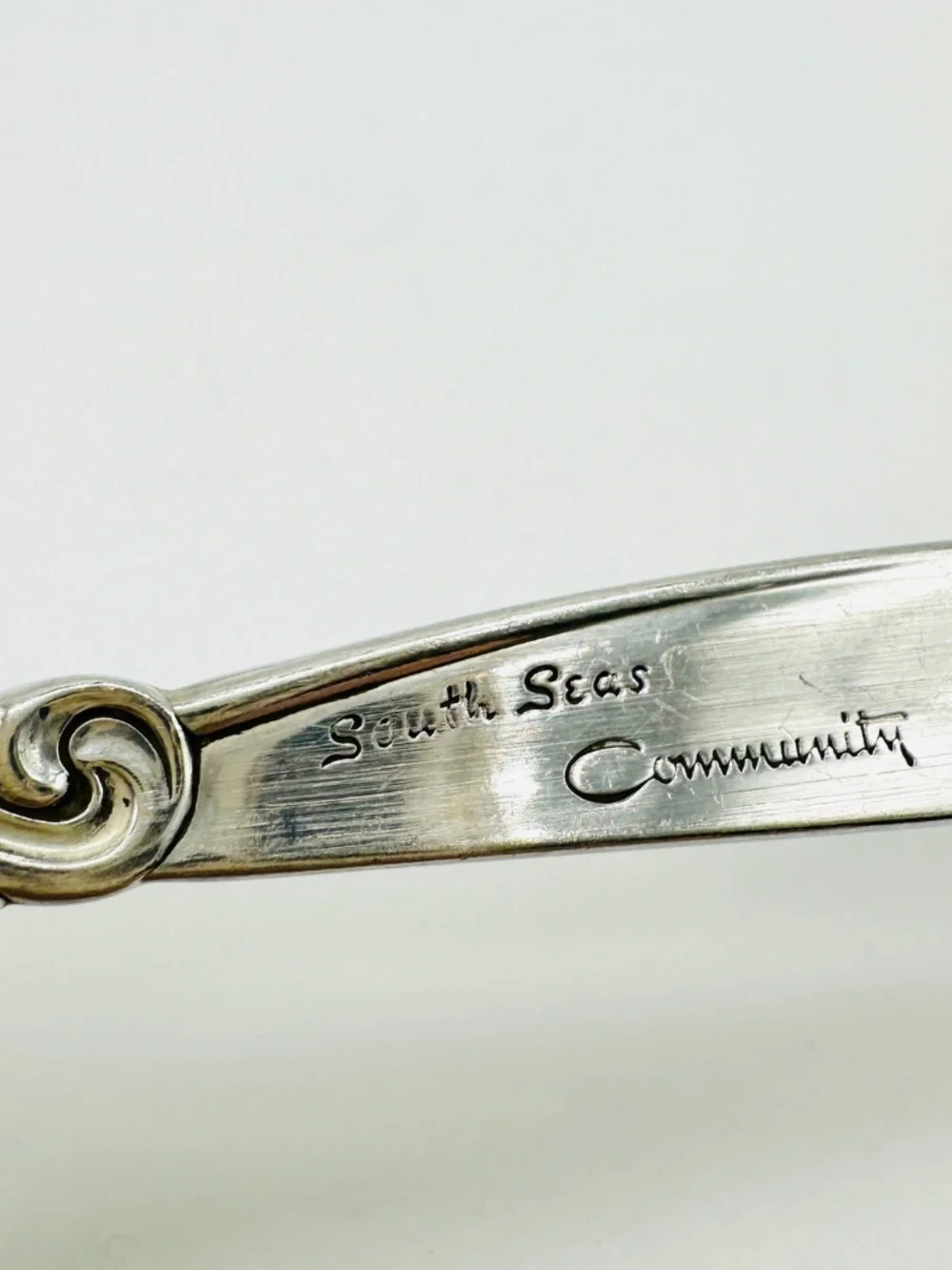 Vintage Oneida Community South Seas Salad Forks Silver-Plate Flatware Set of 8